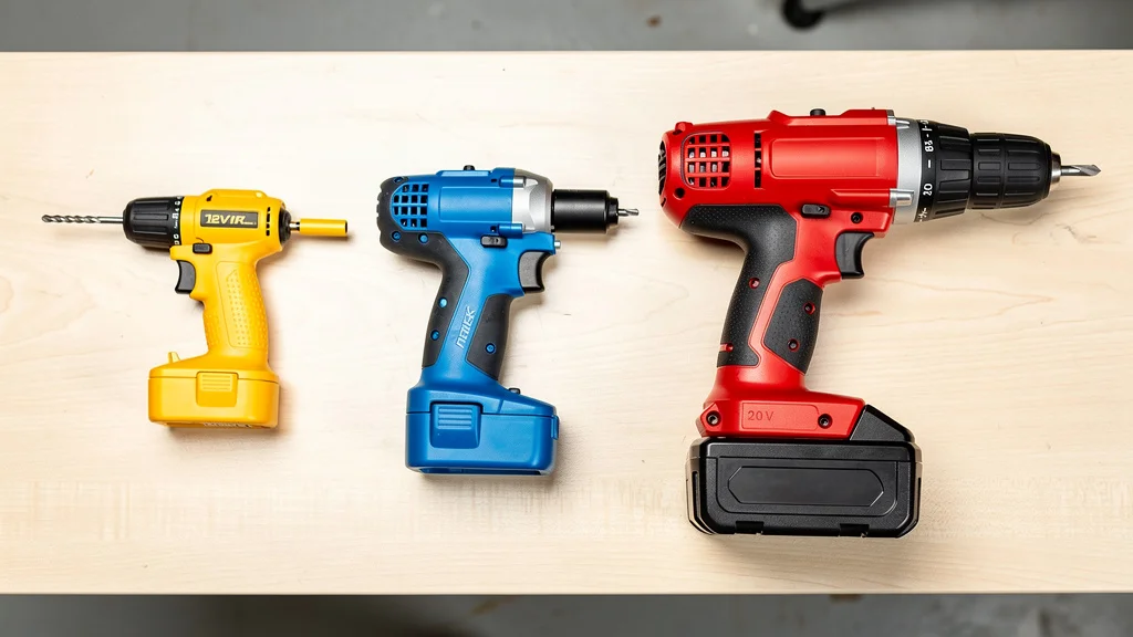 Diferencia entre Taladro de 12V, 18V y 20V: Cuál Elegir (Guía 2026)