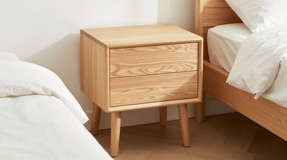 Mesa auxiliar de madera