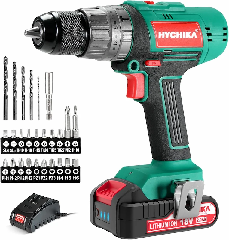 HYCHIKA 18V Taladro Percutor